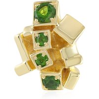 Russischer Diopsid-Silberanhänger (SAELOCANA) Russischer Diopsid-Silberanhänger (SAELOCANA)