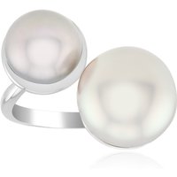 Süßwasserzuchtperlen-Silberring (TPC) Süßwasserzuchtperlen-Silberring (TPC)