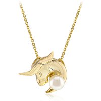 Weiße Süßwasserzuchtperlen-Silberhalskette Weiße Süßwasserzuchtperlen-Silberhalskette