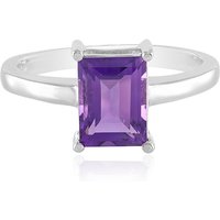 Sibirischer Amethyst-Silberring Sibirischer Amethyst-Silberring