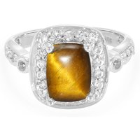 Tigerauge-Silberring Tigerauge-Silberring