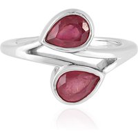 Madagaskar-Rubin-Silberring Madagaskar-Rubin-Silberring