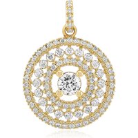 VVS2 (G) Brillant-Goldanhänger (Annette) VVS2 (G) Brillant-Goldanhänger (Annette)