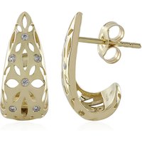 Zirkon-Goldohrringe (Ornaments by de Melo) Zirkon-Goldohrringe (Ornaments by de Melo)