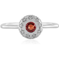 Tansania-Rubin-Silberring (Adela Silber) Tansania-Rubin-Silberring (Adela Silber)