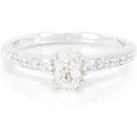 Kanariengelber Kunzit-Silberring Kanariengelber Kunzit-Silberring