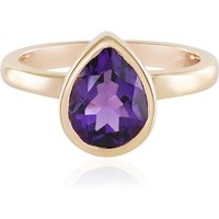 Sambia-Amethyst-Silberring Sambia-Amethyst-Silberring