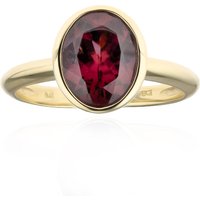 Roter Zirkon-Goldring (CUSTODANA) Roter Zirkon-Goldring (CUSTODANA)