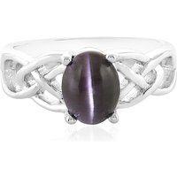 Sonnenstein-Katzenauge-Silberring Sonnenstein-Katzenauge-Silberring