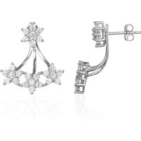 Zirkon-Silberohrringe (M de Luca) Zirkon-Silberohrringe (M de Luca)