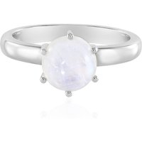 Regenbogen-Mondstein-Silberring Regenbogen-Mondstein-Silberring