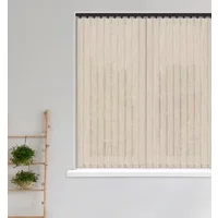Vermont 89 Hemp Vertical Blinds Polyester