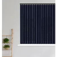 Ex-lite 89 Navy Electric Vertical Blinds PVC