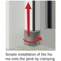Sub-frame For Fly Screen Door, White Fly Screen Accessories