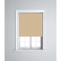 Darktex Fr Beige 3m Battery Powered Roller Blinds Polyester