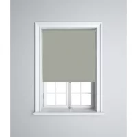 Darktex Fr Light Grey 3m 230v Radio Operated Electric Roller Blinds Polyester