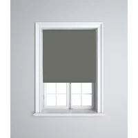 Darktex Fr Dark Grey 3m 230v Relay Operated Electric Roller Blinds Polyester