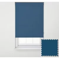 Unicolour Lapis Extra Wide Electric Roller Blinds Polyester