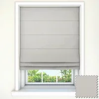 Clarke & Clarke Isla Ivory Gilver Roman Blinds 35% Viscose, 33% Polyester, 32% Cotton