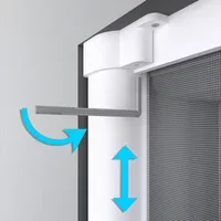 'no Drill' Roller Fly Screen | Single Door