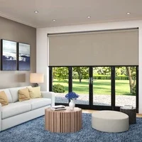 Zenith Xl Oyster Extra Wide Electric Roller Blinds Polyester