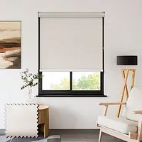 Sueno Blackout Soft White Roller Blinds Polyester