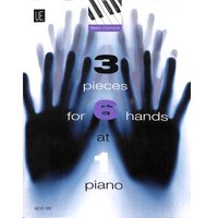 3 pieces for 6 hands at 1 piano
