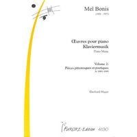 Klaviermusik 2 - Pieces pittoresques et poetiques a 1881 - 1895
