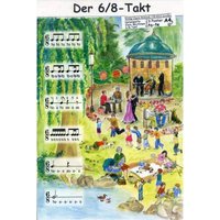 Poster mit Rhythmussprache Ta Te
