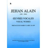 Oeuvres vocales