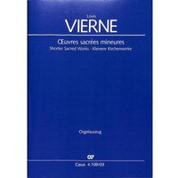 Oeuvres sacrees mineures - Kleinere Kirchenwerke