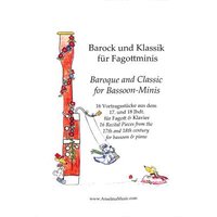 Barock und Klassik für Fagottminis