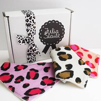 Leopard Print Bib