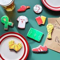Football Mad Biscuit Tin