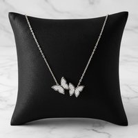 Silver Butterfly Necklace