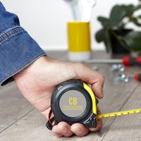 Personalised Initials And Name Tape Measure