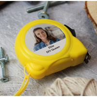 Personalised Photo Upload Tape Measure