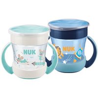 NUK Mini Magic Cup 2er Pack blau/türkis
