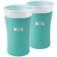 NUK Magic Cup Edelstahl 230ml 2er Set