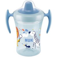 NUK Trainer Cup 230ml mit Trinktülle blau/türkis