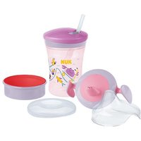 NUK Trinklernset 230ml pink