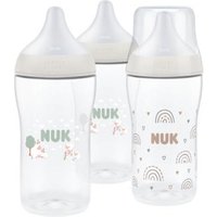 NUK Perfect Match Multi Pack 3er Flaschen Set weiß