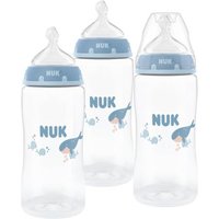 NUK First Choice Multi Pack 3er Flaschen-Set blau
