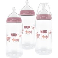 NUK First Choice Multi Pack 3er Flaschen-Set rose
