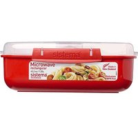 Sistema rechteckiger Mikrowellenbehälter 1,25-l-Lebensmittelbehälter mit Dampfventil