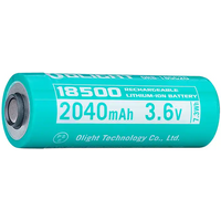 Olight 18500 2040mAh Rechargeable Customized Battery for Javelot Mini/Javelot Tac/ Odin Mini and Odin GL Mini