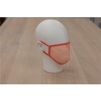 Mascarilla Transparente Viroblock Coral 1 ud.