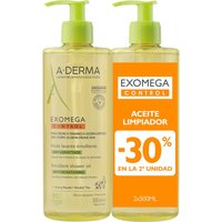 Exomega Control Aceite Limpiador 2 x 500 ml
