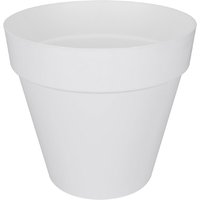 Elho Pflanzgefäß 'Loft Urban round 70', weiß, ca. Ø 69 x H 62,5 cm
