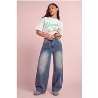 Pixiegirl Petite Women's Mid Blue Balloon Jeans Size Petite > 16